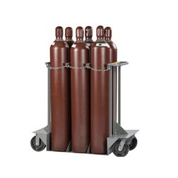 Тележка для 6 газовых баллонов 40 л.